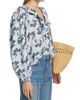 Ulla Johnson Women's Siena Snakeskin-Printed Cotton-Blend Top - 4