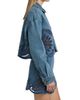 Ulla Johnson Women's The Bobbi Eyelet Denim Jacket - 4