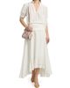 Ulla Johnson Women's Violetta High-Low Cotton A-Line Midi-Skirt - 2