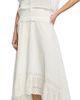 Ulla Johnson Women's Violetta High-Low Cotton A-Line Midi-Skirt - 6