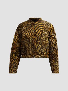 Ulla Johnson Women's Yara Printed Silk Jacket