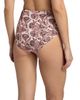 Ulla Johnson Women's Zahara Printed High-Waisted Bikini Bottom - 4