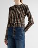 Ulla Johnson Women's Zora Float-Stitch Knit Wool-Blend Cardigan - 4