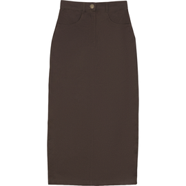 Ulla Maxi Ulla Maxi Maxi Fly Front Straight Pocket Skirt