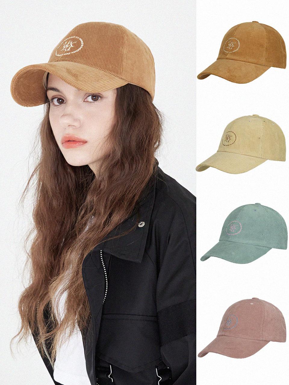 ULUK Lucida C Embroidered Corduroy Ball Cap