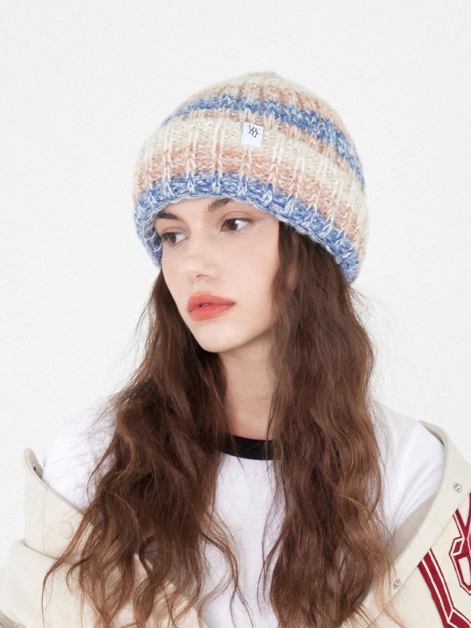 ULUK LUCIDA White Label Colored Knit Wool Beanie [3colors]