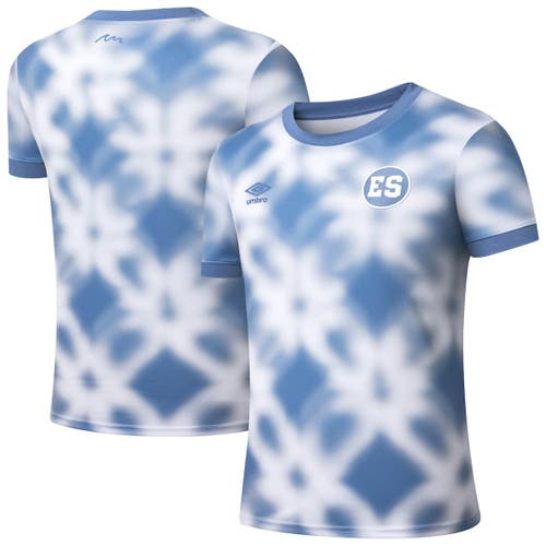 Umbro Men's Umbro Blue El Salvador National Team 2025 Pre-Match Jersey 
