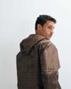 Umbro Umbro Cagoule in brown plaid - 3