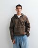 Umbro Umbro Cagoule in brown plaid - 4