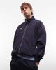 Umbro Umbro relaxed track jacket in dark blue and white-Navy - 1