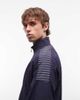 Umbro Umbro relaxed track jacket in dark blue and white-Navy - 3