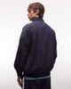 Umbro Umbro relaxed track jacket in dark blue and white-Navy - 4
