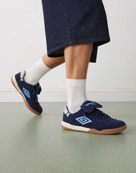 Umbro Umbro Speciali suede sneakers in navy