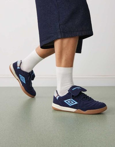 Umbro Umbro Speciali suede sneakers in navy