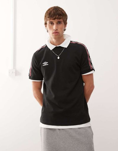 Umbro Umbro taped T-shirt in black