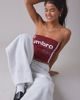 Umbro Umbro UO Exclusive Jersey Tube Top in Red, Women's at Urban Outfitters - 4