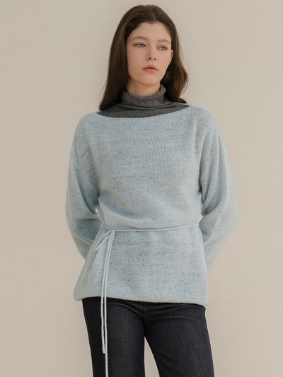 UMER Mielle Mohair Knitwear (sky)