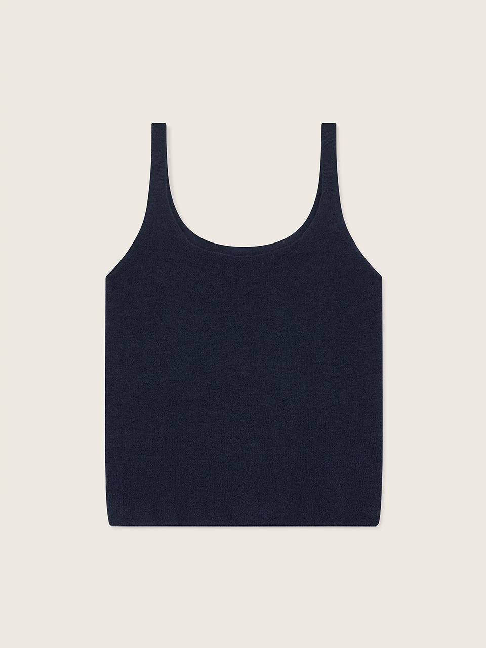 UMER Mule Mohair Bustier (Midnight navy)