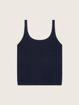 UMER Mule Mohair Bustier (Midnight navy)