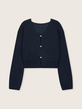 UMER Mule Mohair Cardigan (Midnight navy)