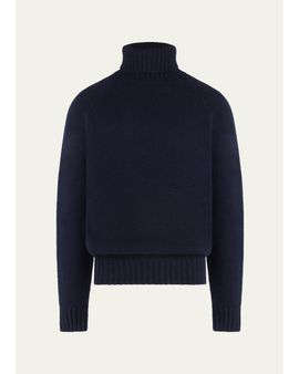 Umit Benan Men's Cashmere Turtleneck Sweater