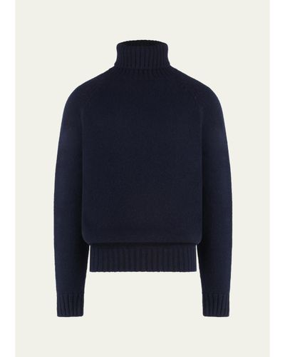 Umit Benan Men's Cashmere Turtleneck Sweater