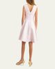Un Deux Trois Girl's Jacquard V-Back Dress - 2