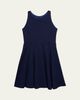 Un Deux Trois Girl's Textured Racerback Dress - 1