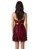 Un Deux Trois Un Deux Trois Girls' Fitted Sequin Tiered Tie Back Dress - 2