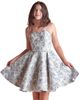 Un Deux Trois Un Deux Trois Girl's Girl's Fit-And-Flare Jacquard Dress - 3
