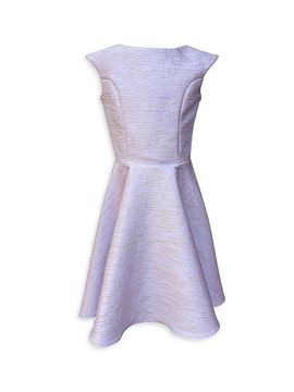 Un Deux Trois Un Deux Trois Girl's Girl's Lace Cap-Sleeve Dress