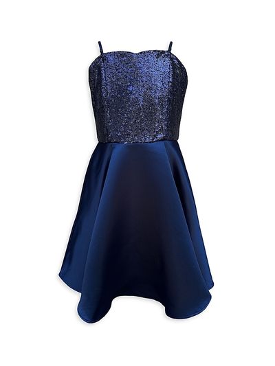 Un Deux Trois Un Deux Trois Girl's Girl's Sequin & Satin Dress