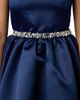 Un Deux Trois Un Deux Trois Girls' Stretchy Pearl and Gem Belt - 1