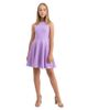 Un Deux Trois Un Deux Trois Girls' Textured Racerback Dress in Longer Length - 1