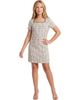 Un Deux Trois Un Deux Trois Kids' Short Sleeve Boucle Dress - 1