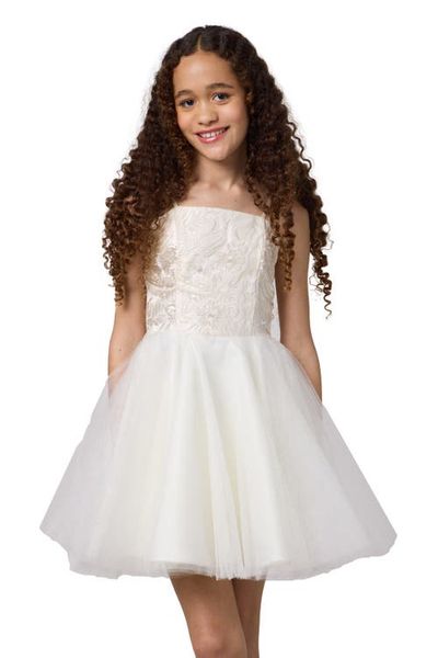 Un Deux Trois Un Deux Trois Sequin and Tulle Party Dress