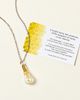 Uncommon Goods Uncommon Goods A Life's Work Honeybee Necklace by Shir Glassworks - 3