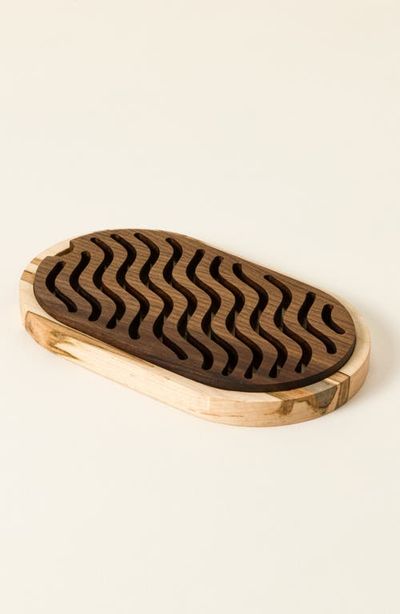 Uncommon Goods Uncommon Goods Artisan Bread Board with Crumb Tray