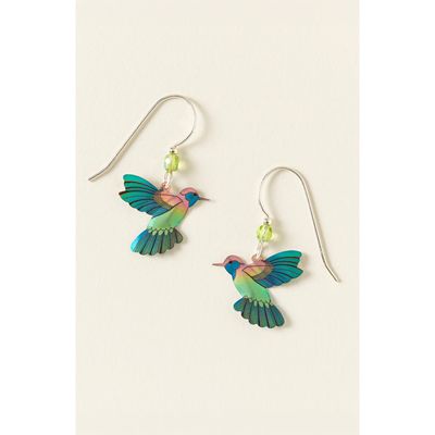 Uncommon Goods Uncommon Goods Iridescent Joyous Hummingbird Earrings