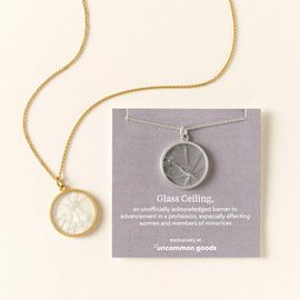 Uncommon Goods Uncommon Goods Shattered Glass Ceiling Necklace