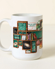 Uncommon Goods Uncommon Goods Weird Science Trivia QR Mug - 1