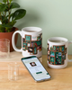Uncommon Goods Uncommon Goods Weird Science Trivia QR Mug - 3