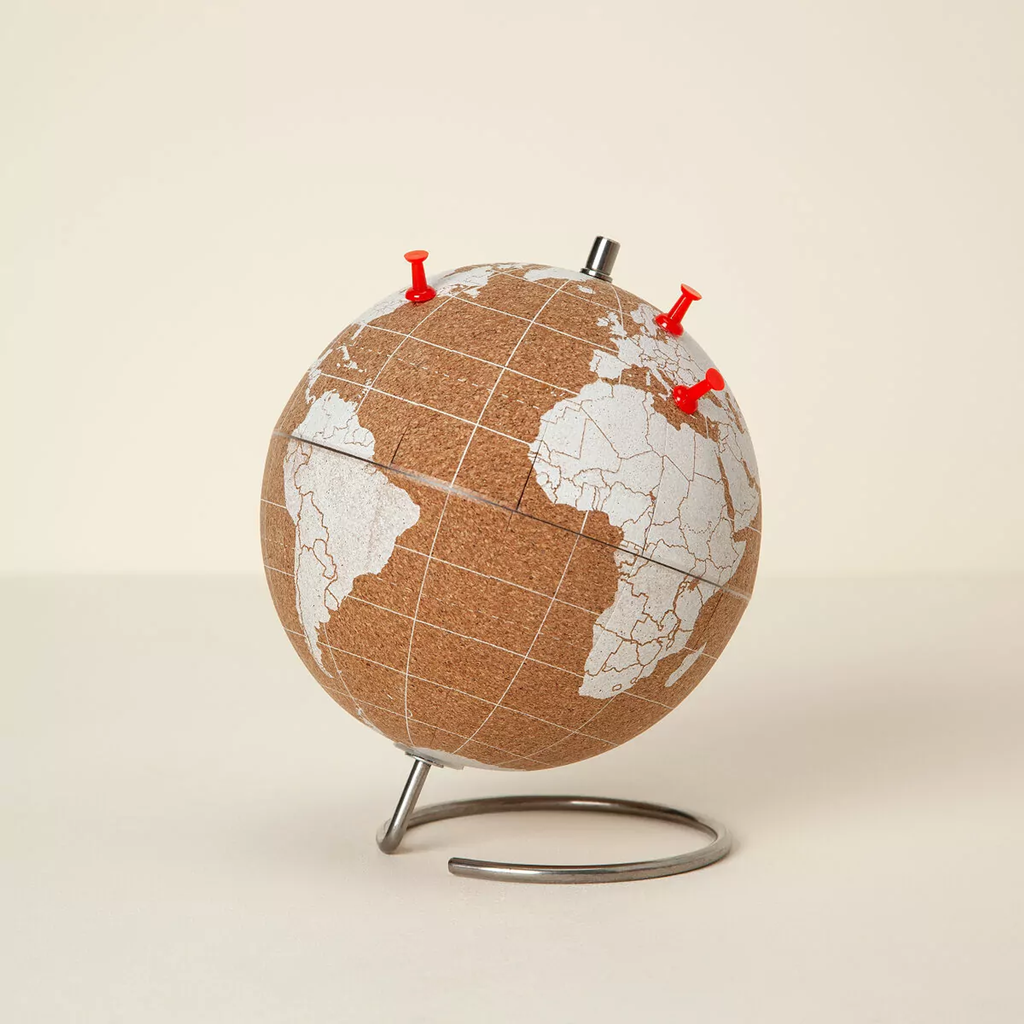 Uncommon Goods Uncommon Goods World Traveler's Cork Globe by Suck UK 