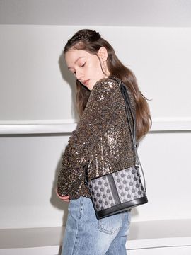 UNDEI PANI BUCKET Bag BLACK