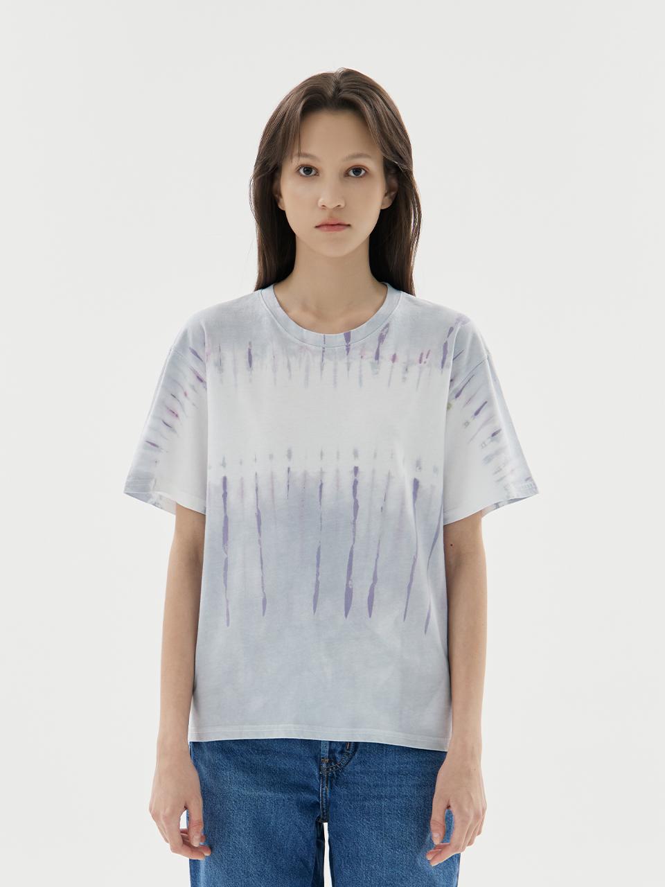 UNDEI TIE DYE CLOUD TOP [lilac]