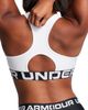 Under Armour Under Armour HeatGear® Mid Racerback Logo Jacquard Sports Bra - 2