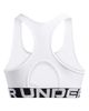 Under Armour Under Armour HeatGear® Mid Racerback Logo Jacquard Sports Bra - 5