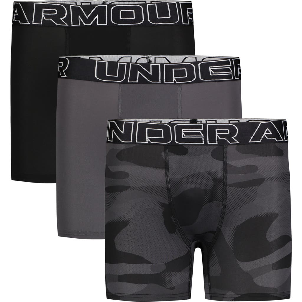 Under Armour Under Armour Kids' Assorted 3-Pack UA Performance Tech™ Boxer Briefs