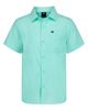 Under Armour Under Armour Kids' UA Drift Tide Fish Short Sleeve Performance Button-Up Shirt - 1