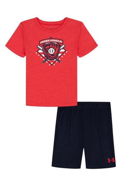 Under Armour Under Armour UA Baseball T-Shirt & Shorts Set